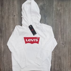 Levi's Graphic Logo Sports Hoodie Juniors Size XS NWT